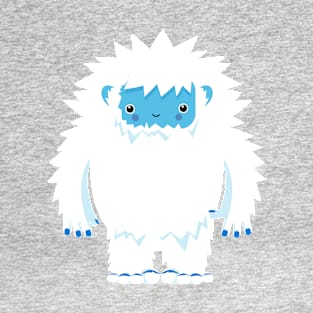 Illustration for Kids Kawaii Yeti T-Shirt